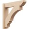 Ekena Millwork 5 1/2-in W x 22-in D x 22-in H Balboa Slat Rough Cedar Woodgrain TimberThane Outlooker, Primed Tan OUTUR055X22X22BOA24RCPR - alternate 1